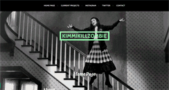 Desktop Screenshot of kimmikillzombie.com